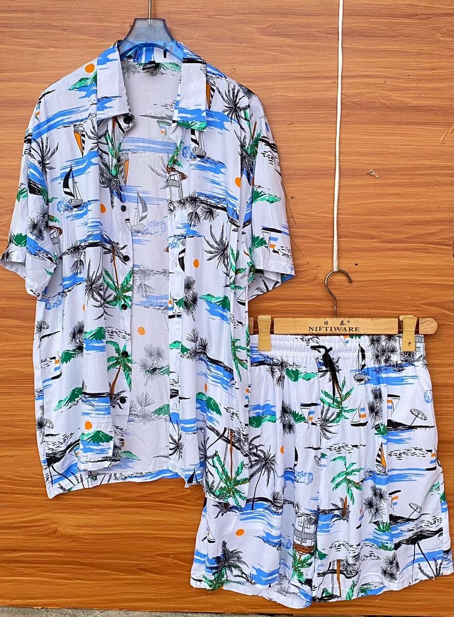 Summer Shirt Top & Down