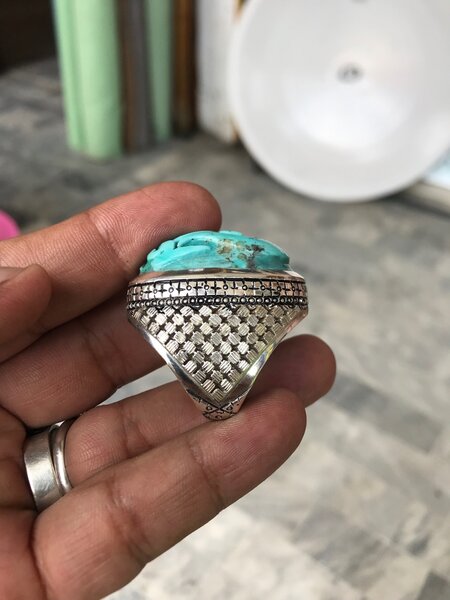 Inani Feroza ring silver