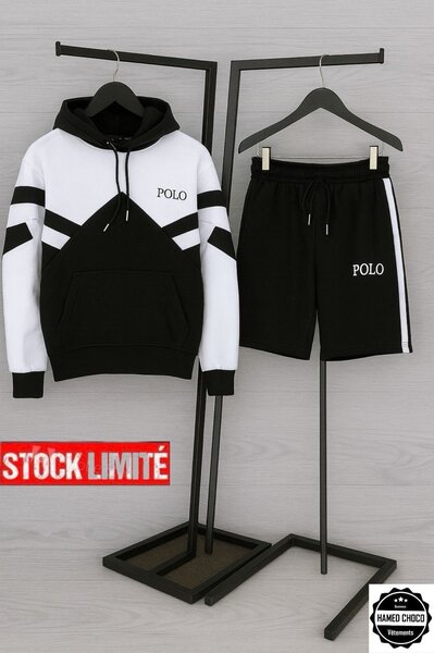 Ensemble Sweat à Capuche et Short Homme