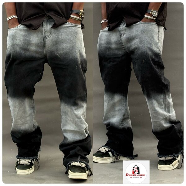 Jean dégradé unisexe