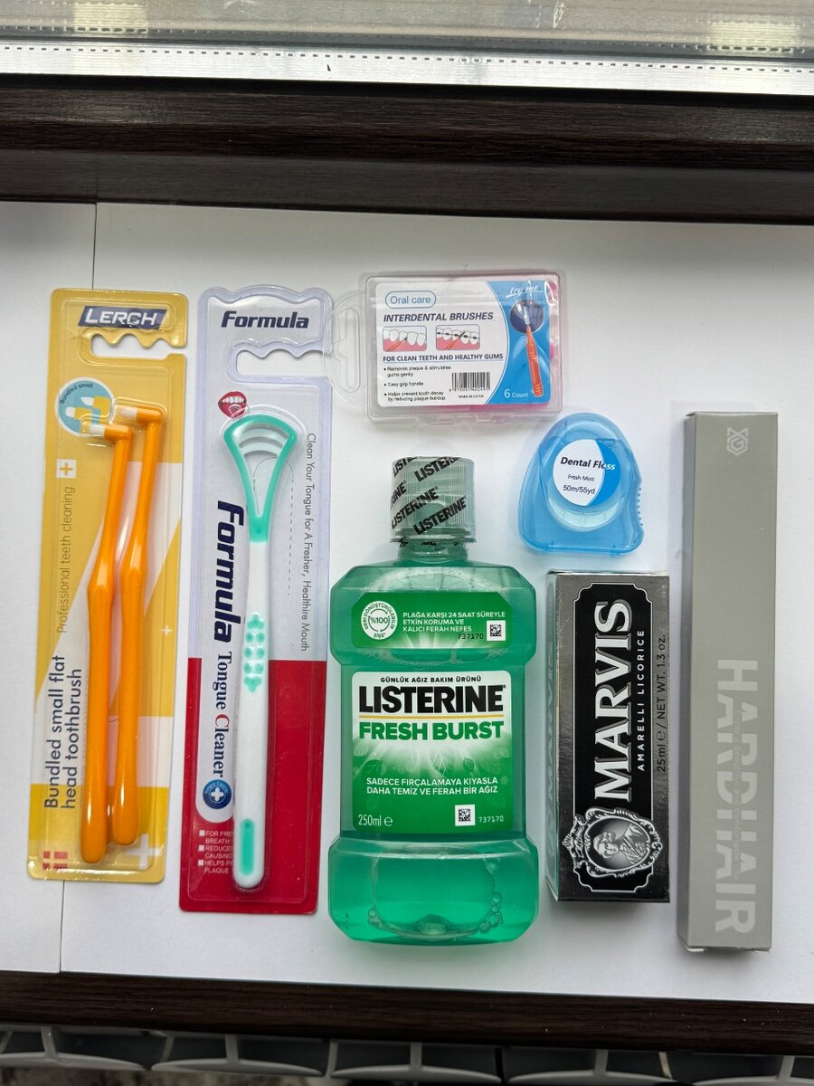 Бокс набор для ухода за полостью рта