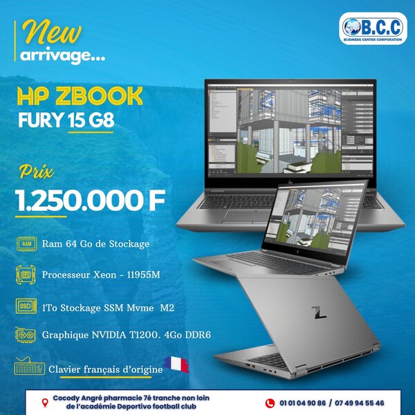 HP ZBOOK FURY 15G8 WORKSTATION XEON