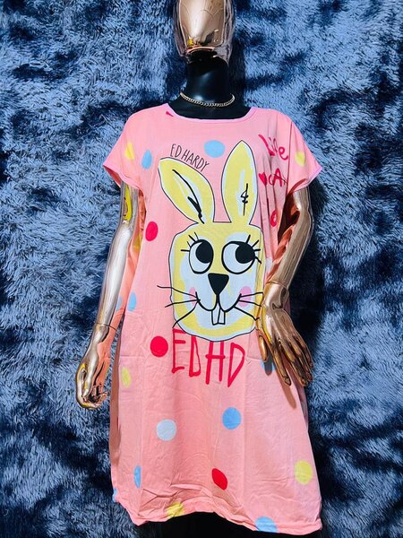 Cartoon gown nightwear(long)