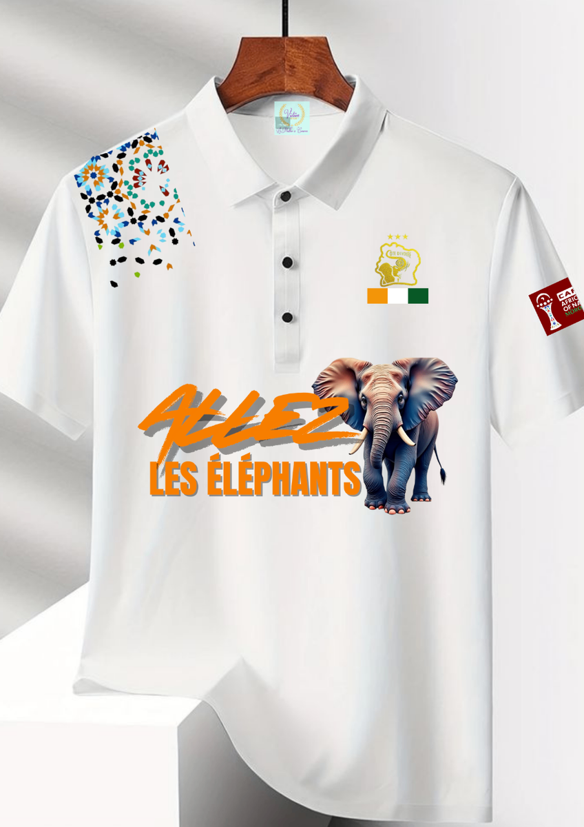 Polo "Allez Les Éléphants"