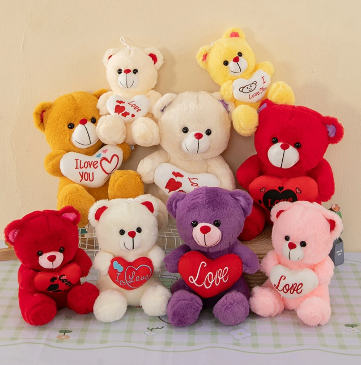 Peluche Ours "Love" Doux