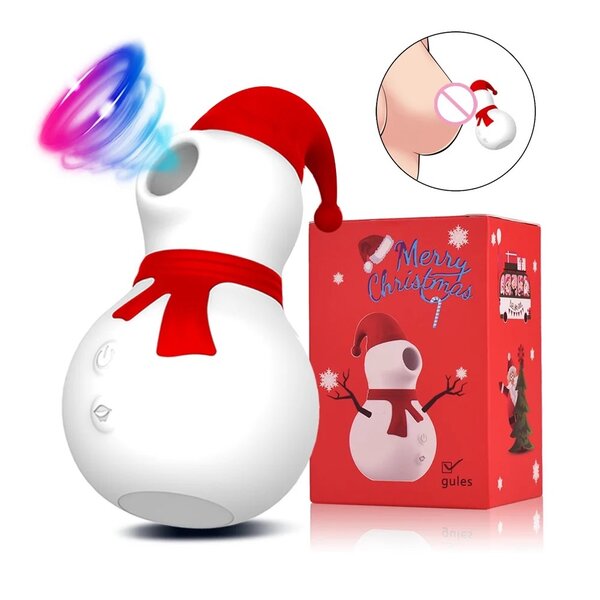 Vibromasseur Bonhomme de Neige Noël
