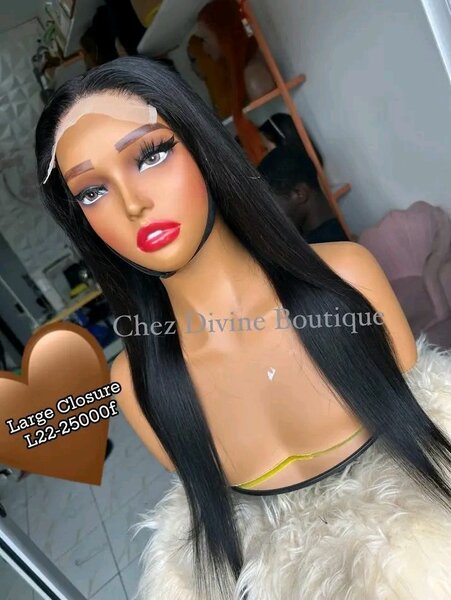 Perruque longue lisse