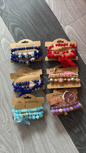 Bracelets mode colorés