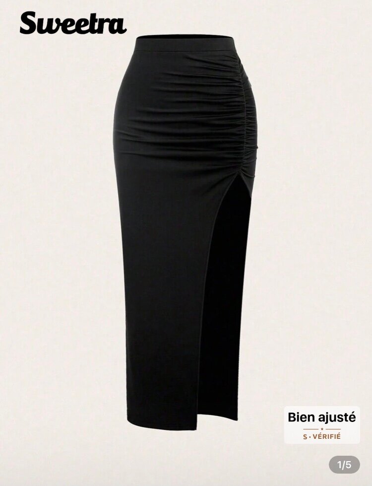 Robe moulante sans bretelles x2