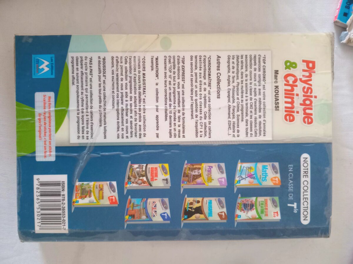 Livre Bac Physique & Chimie