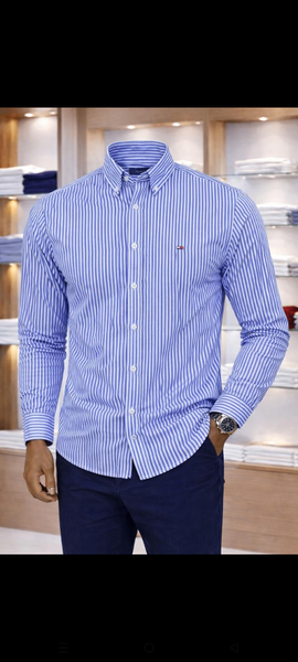 Chemise Homme Rayée Élégante