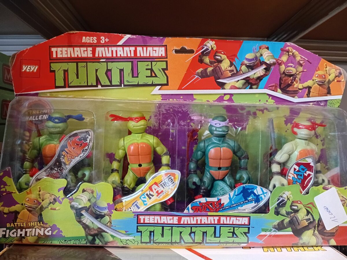 Figurines Tortues Ninja