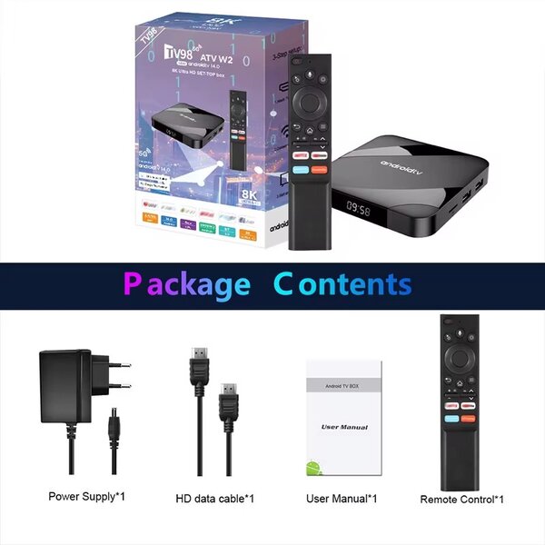 Décodeur Smart TV 8K