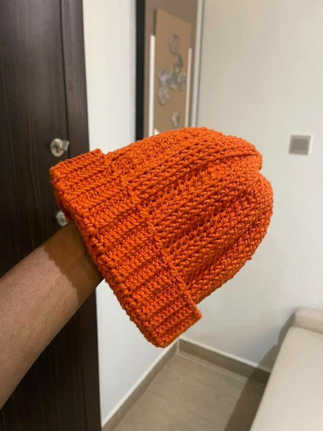 Hand-made beanie