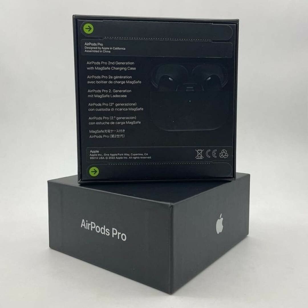 𝐀𝐢𝐫𝐏𝐨𝐝𝐬 𝐏𝐫𝐨 𝟐𝐞 Gen noir - True Wireless original