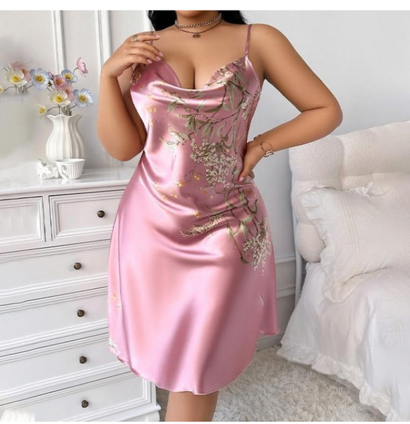 Nuisette En Satin Élégant