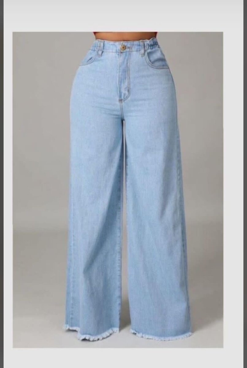 Jeans larges tendance