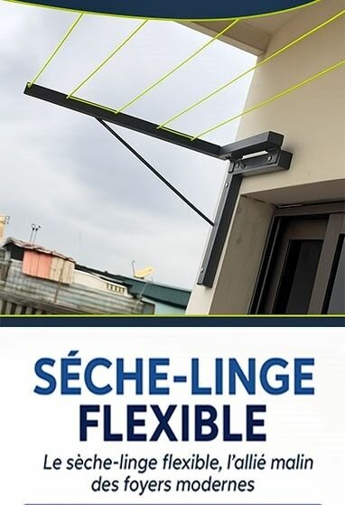Sechoir à Linge Extensible