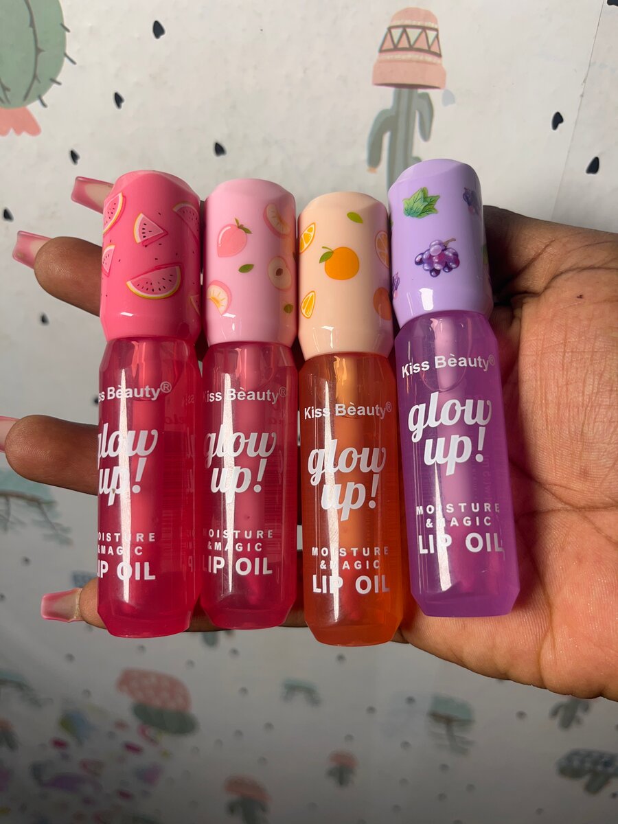 Lip oil effet rose glow up
