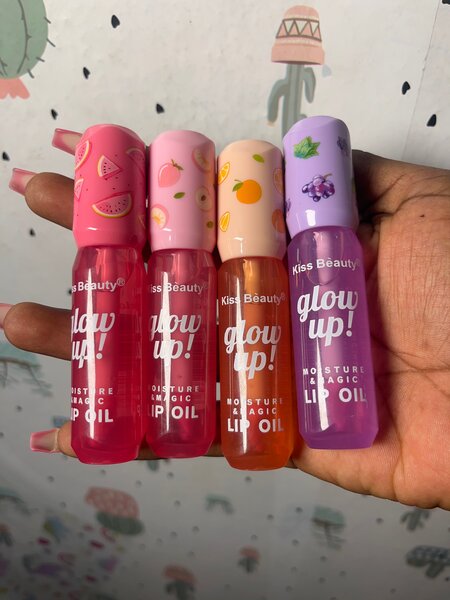 Lip oil effet rose glow up