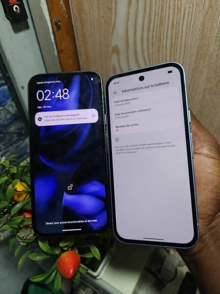 Smartphone avec double caméra