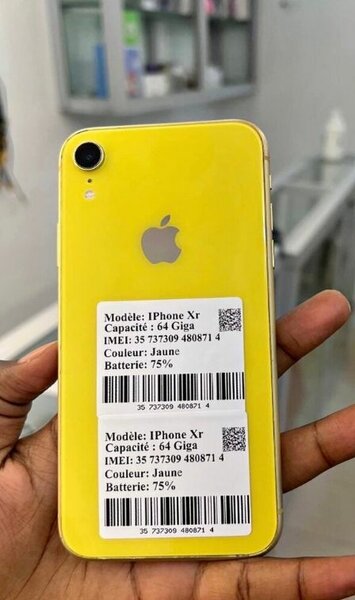 iPhone Xr 64GB Jaune
