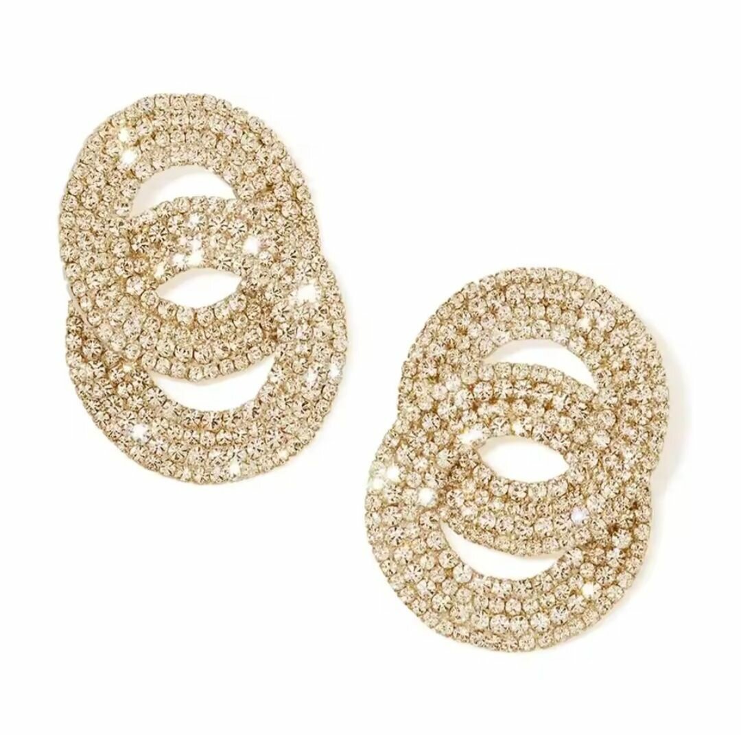 Boucles d'oreilles glamour