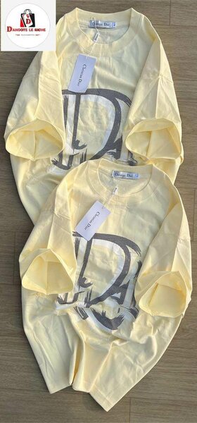 T-shirt unisexe jaune