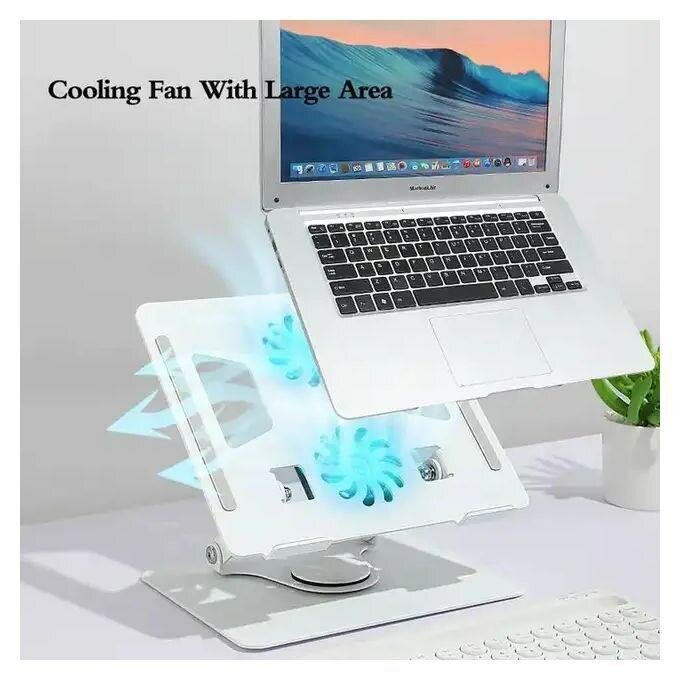 Support PC réglable ventilé