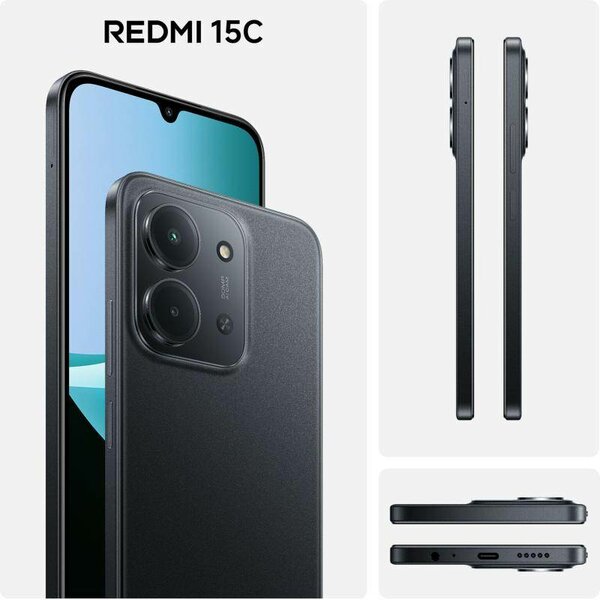 Smartphone Redmi 15C Bleu