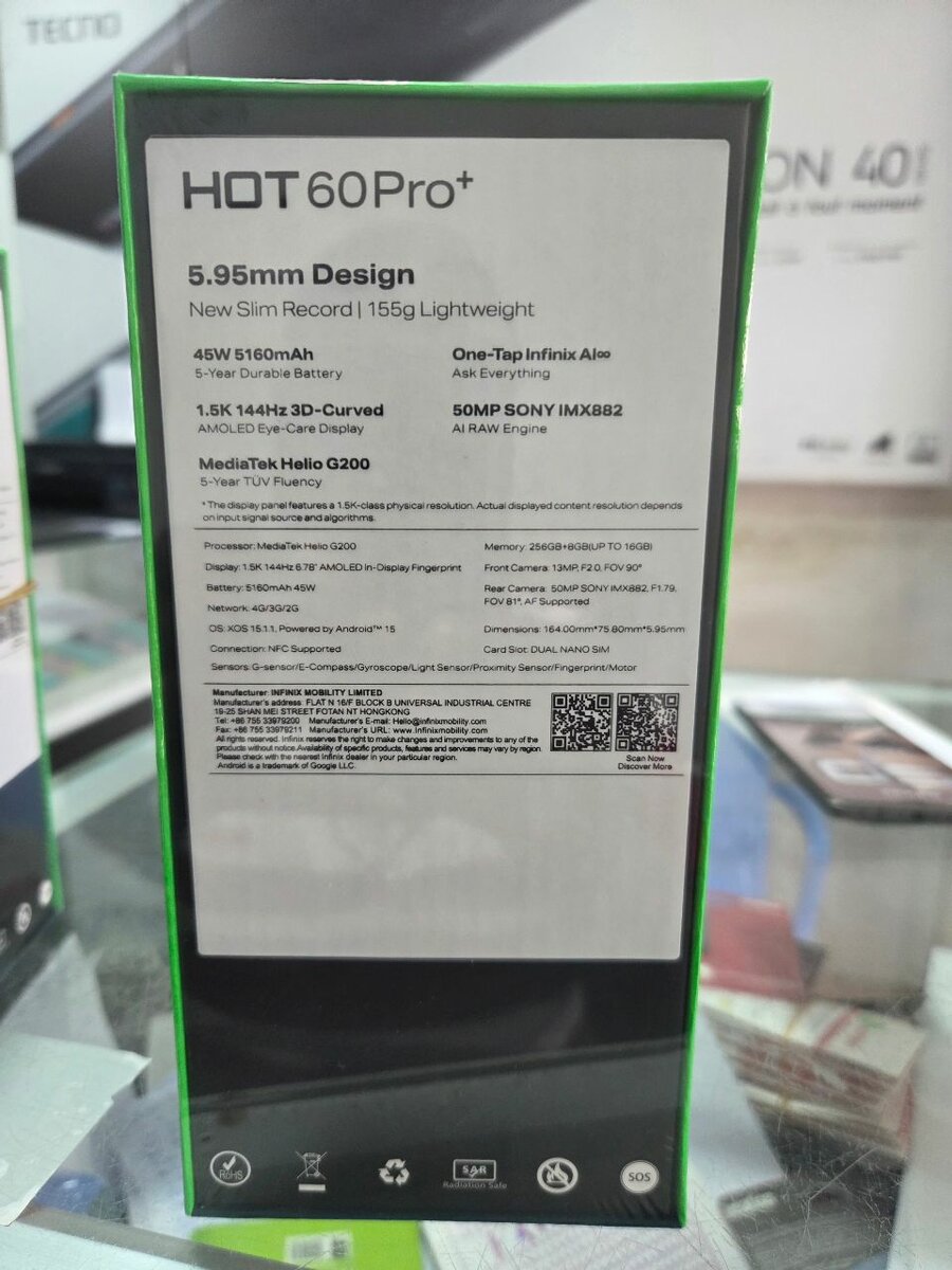 Infinix HOT 60 Pro+ Smartphone