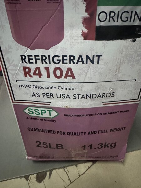 Réfrigérant R410A 11,3kg
