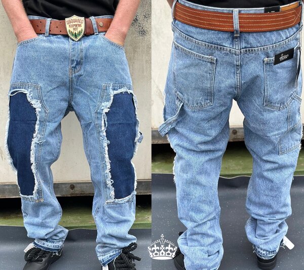 Jeans gros bas