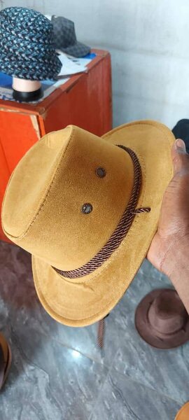 Chapeau Fedora Homme en Cuir