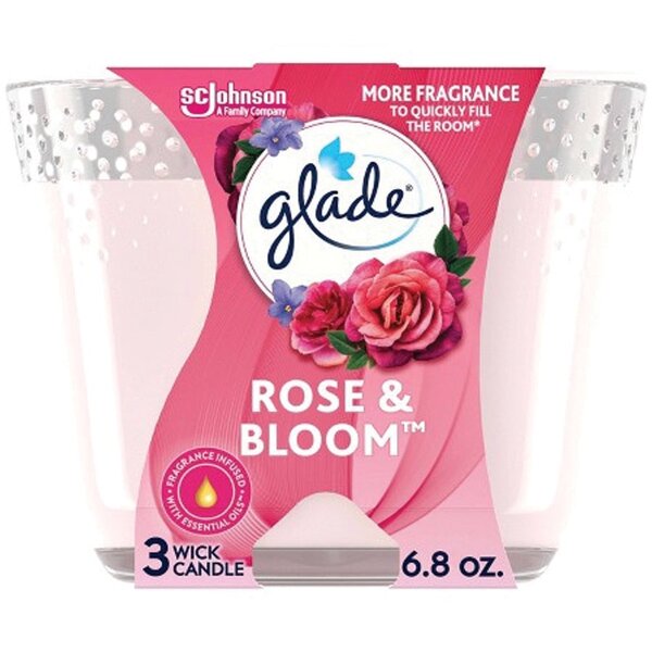 Bougie Glade Rose & Bloom