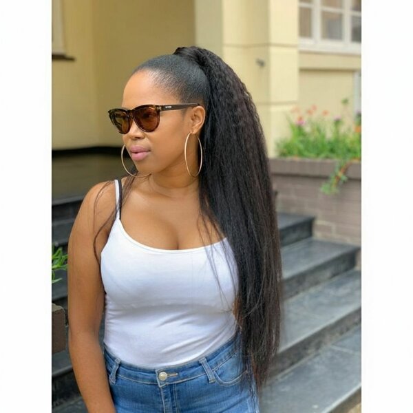 Postiche kinky straigth Long28