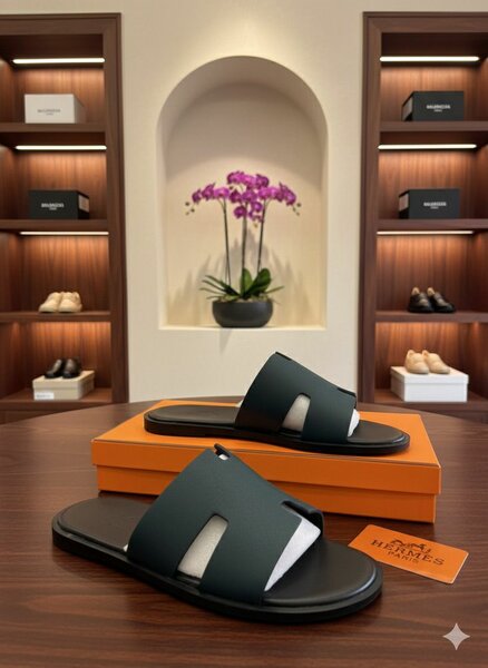 Sandales de luxe en cuir