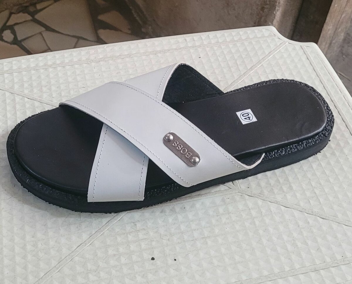 Sandales décontractées en cuir