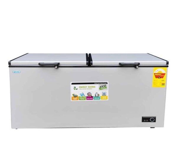 Novo 358Ltr Double Door Chest Freezer NV-385CF