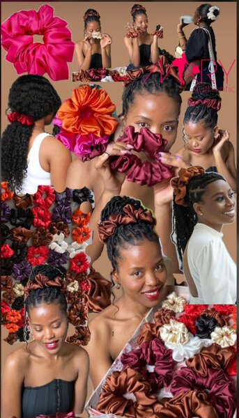 Chouchous en soie élégants