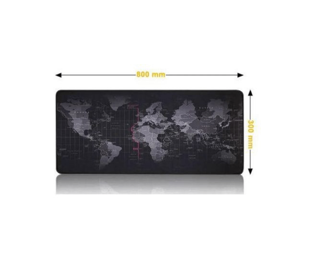 Tapis de souris XXL Carte Monde