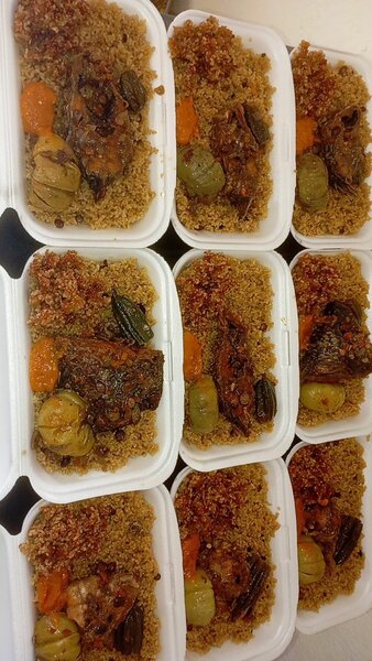 Riz soumara poulet-poisson