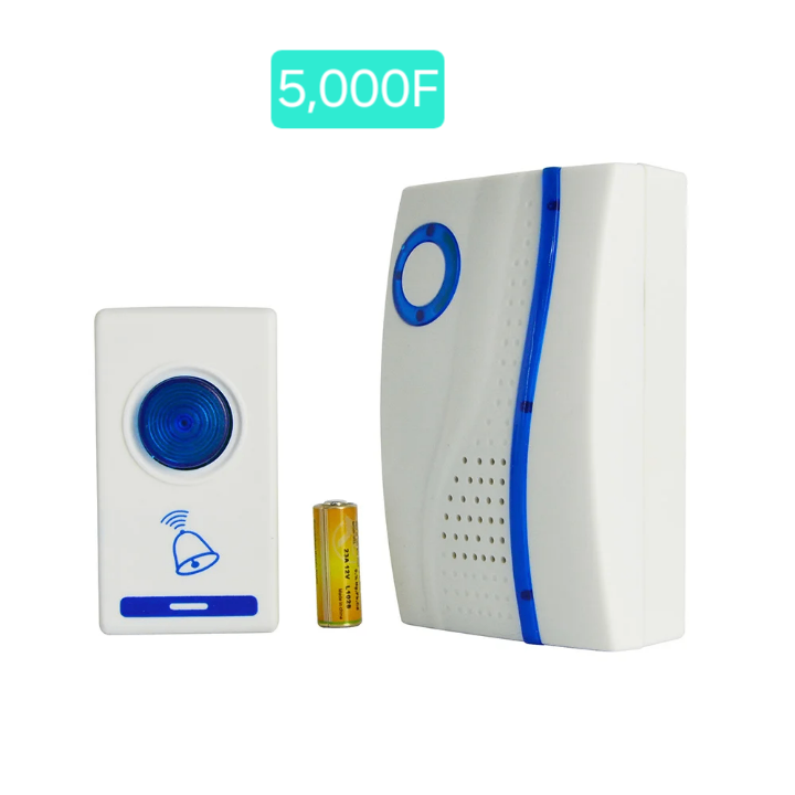 Sonnette sans fil avec télécommande