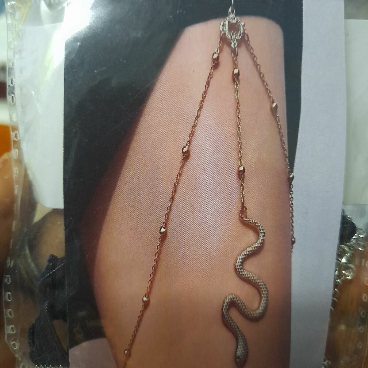 Chaîne de corps serpent élégante