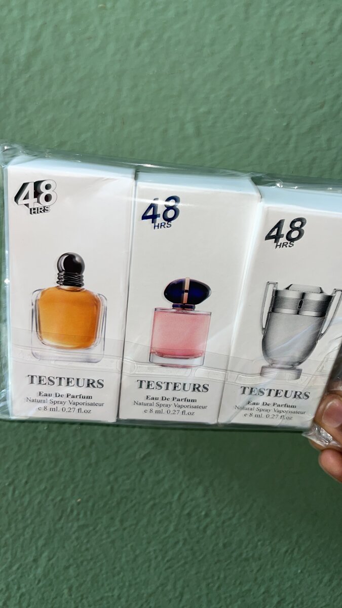 Coffret Testeurs Parfum 48h