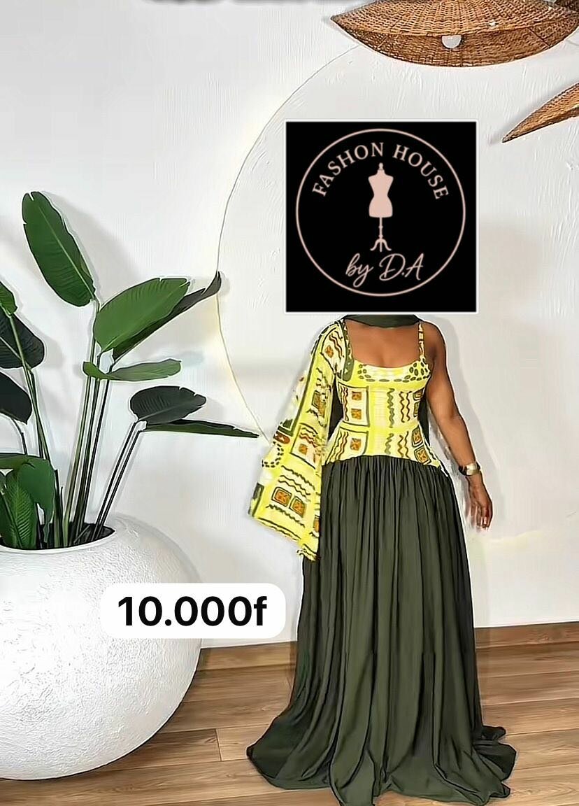 Robe bohème élégante femme