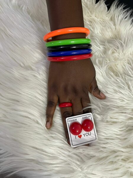 Bijoux Colorés Mode