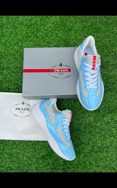 Sneakers Prada Homme Bleu