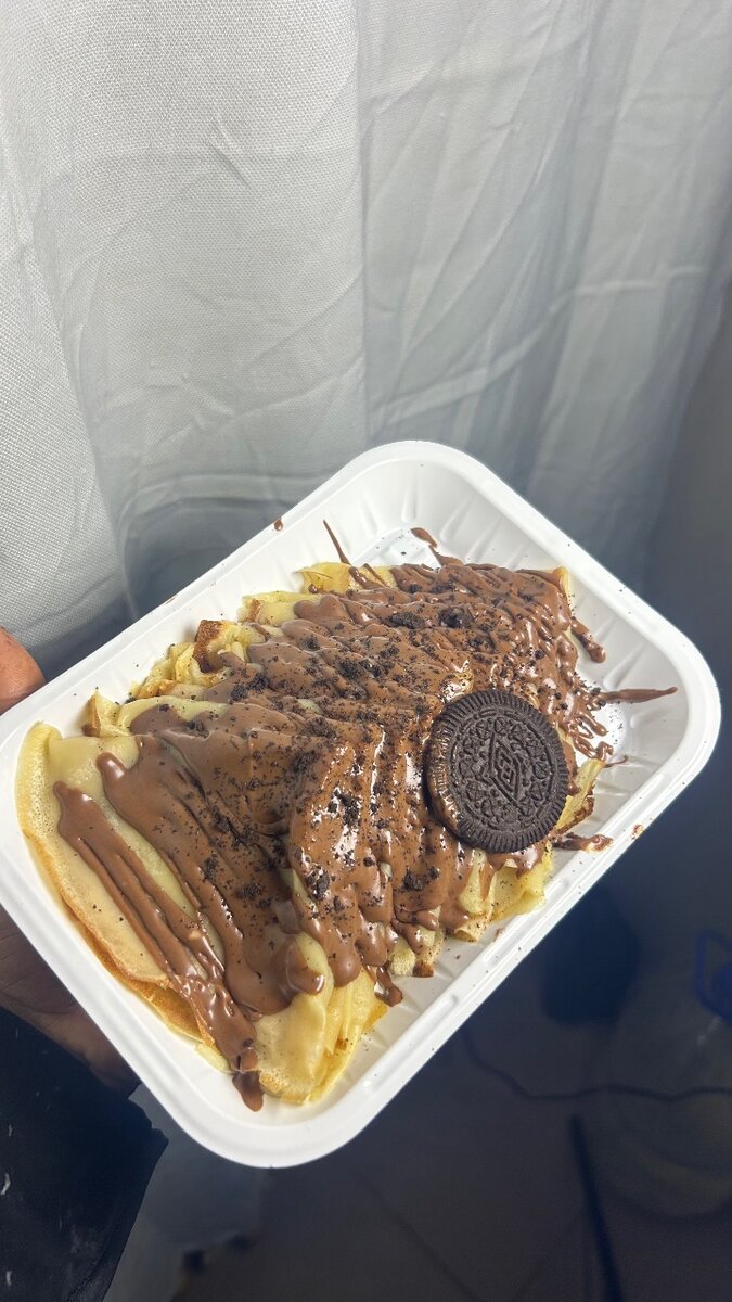Crêpes au chocolat Oreo
