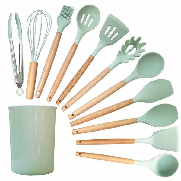 Ensemble ustensiles cuisine silicone